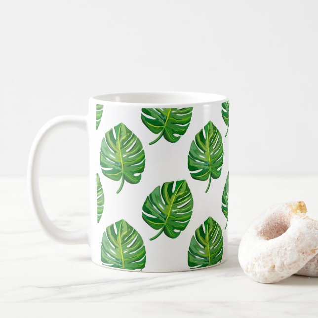 Caneca De Café Monstera (Com Donut)