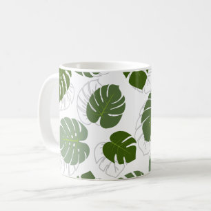 Caneca De Café Monstera Folaves
