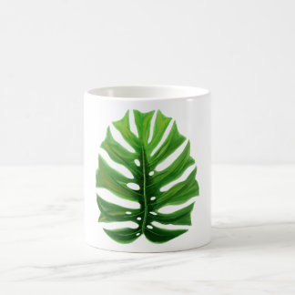 Caneca De Café Monstera Leaf