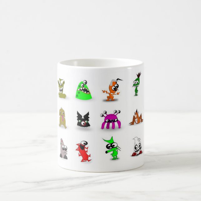 Caneca De Café Monsters Full set (Centro)