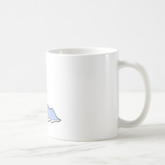 Caneca De Café monstro azul bobo e viscoso