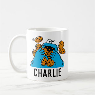 Caneca De Café Monstro Come Cookie Comendo Todos os Cookies