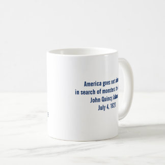 Caneca De Café Monstro da sociedade de John Quincy Adams para