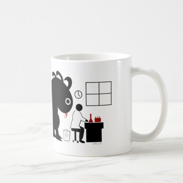 Caneca De Café Monstro da Verdade (Direita)