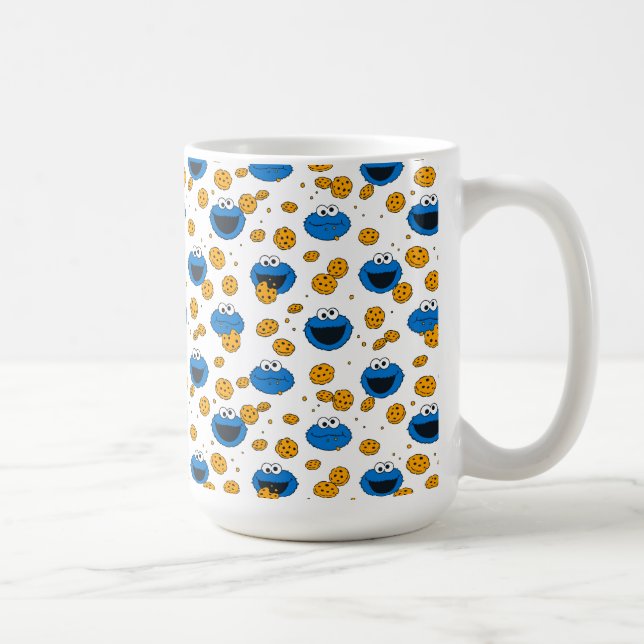 Caneca De Café Monstro das Bolachas | B é de Bolacha Padrão (Direita)