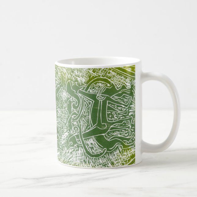 Caneca De Café Monstro de Aberlamno (Direita)