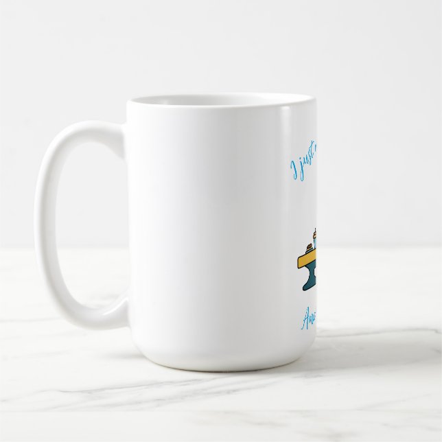 Caneca De Café Monstro de leitura de livros em um café (Esquerda)
