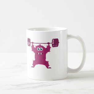 Caneca De Café Monstro de WOD (monstro bonito do ato de agarrar