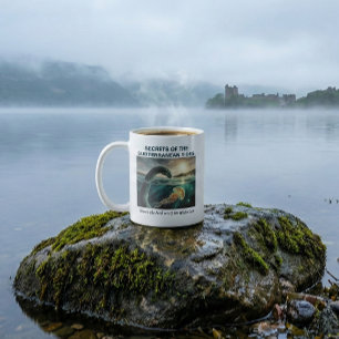 Caneca De Café Monstro do Lago Ness Mito   Folclore Whimsigoth