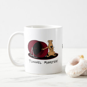 Caneca De Café Monstro do Túnel - agilidade assustadora cão nervo