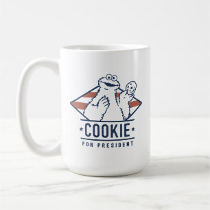Caneca De Café Monstro dos Biscoitos Antigo para Presidente