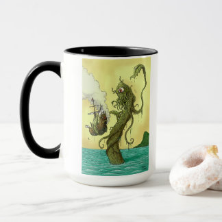 Caneca de Café Monstro Marinho