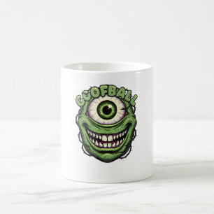 Caneca De Café Monstro Olho de Bobo – Desenho Animado Sinistro e