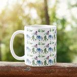 Caneca De Café Monstro Sindicato Funny Ombre Criatura Azul Verde<br><div class="desc">Todos os cristais estão de volta nesta engraçada e funcional caneca de café. Apresentando mitos monstros em sombreado de ombre,  esta caneca é certamente encantadora.</div>