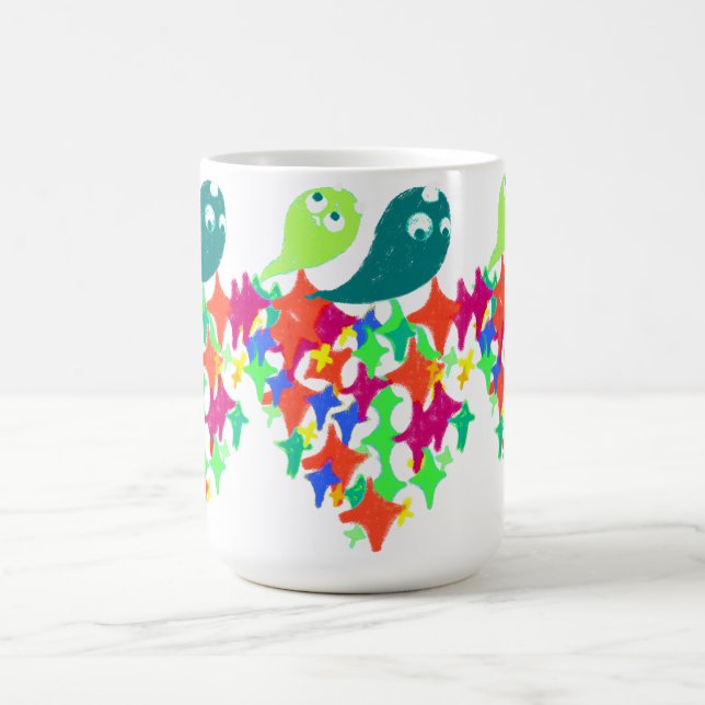 Caneca De Café Monstro Yeti Brilhante (Centro)