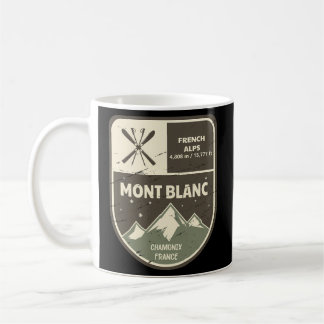 Caneca De Café Mont Blanc French Alps Chamonix França