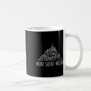 Caneca De Café Mont Saint-michel França Normandia Europa Férias