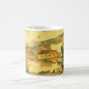 Caneca De Café Mont Sainte Victoire, por Paul Cezanne, Vintage Ar