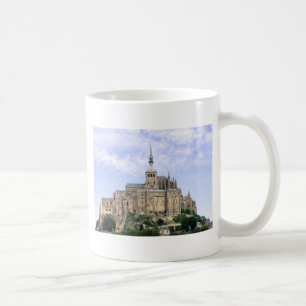 Caneca De Café Mont Santo Michel Normandy França Ilha Abbey