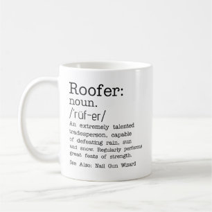Caneca De Café Montador de Telhados Personalizado
