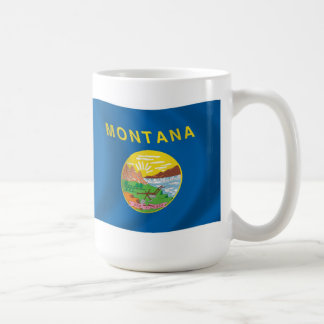 Caneca De Café Montana Flag Mug