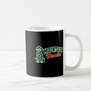 Caneca De Café Montanha Bonita Doodle Vintage Retro Aventura ao A
