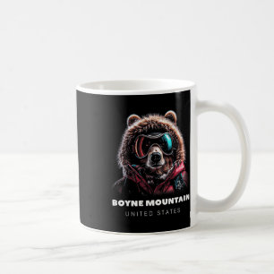 Caneca De Café Montanha Boyne Esquiador Esqui Estados Unidos