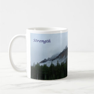 Caneca De Café Montanha da nuvem - força