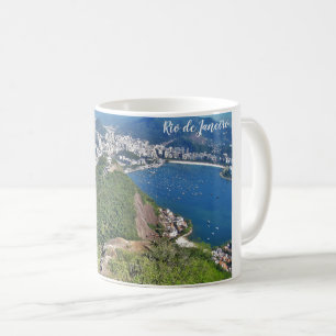 Caneca De Café Montanha de Rio de Janeiro Brasil Sugarloaf