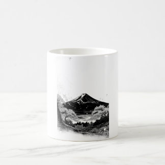 Caneca De Café montanha japonesa