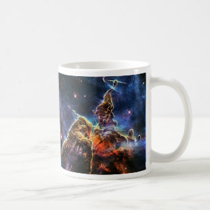 Caneca De Café Montanha místico na NASA do espaço