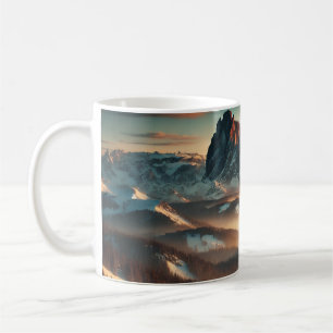 Caneca de Café Montanha Nebulosa
