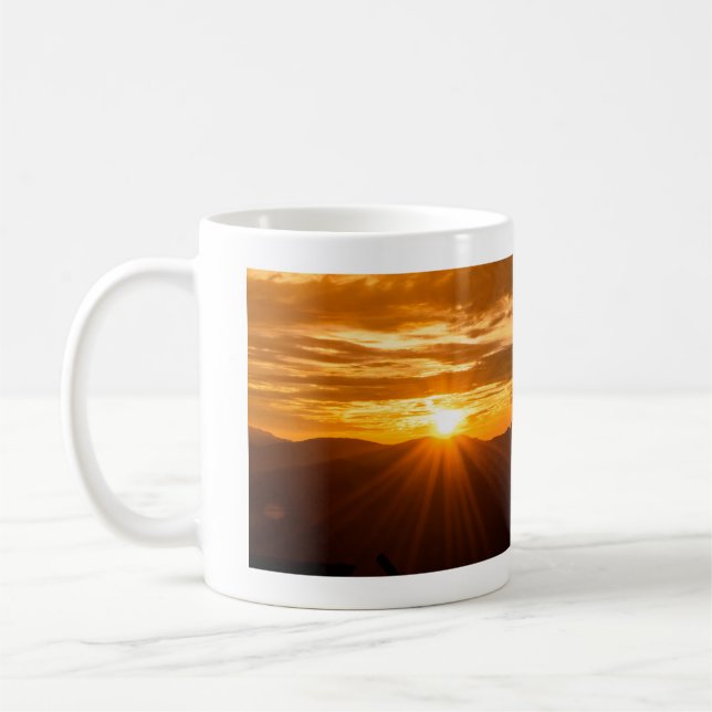 Caneca De Café Montanha Sunrise Mug (Esquerda)