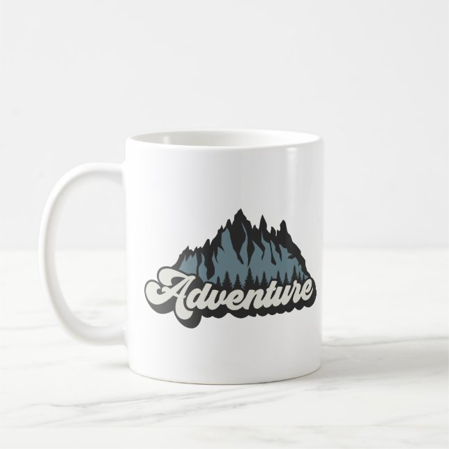 Caneca De Café Montanhas Adventure (Esquerda)