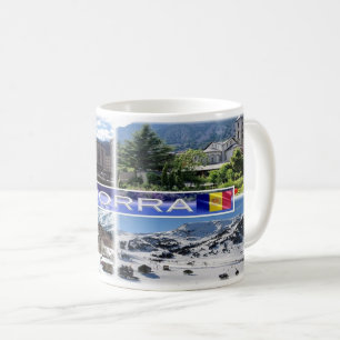 Caneca De Café Montanhas Andorra -
