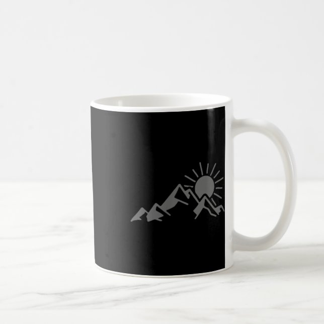 Caneca De Café Montanhas, Caminhada, Acampamento, Escalada, Ar li (Direita)