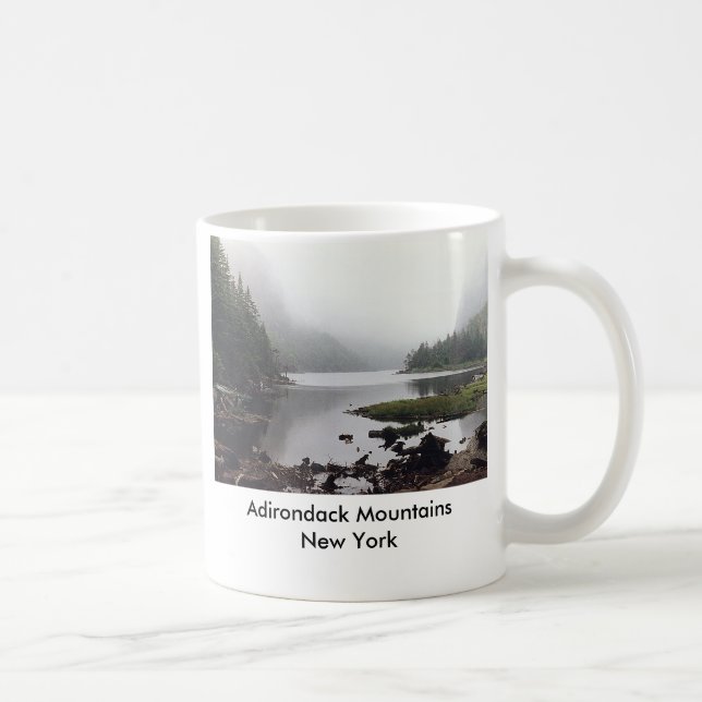 Caneca De Café Montanhas de Adirondack (Direita)