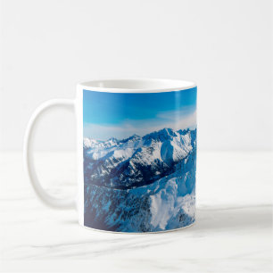 Caneca De Café Montanhas do inverno nas montanhas Tatra Zakopane,