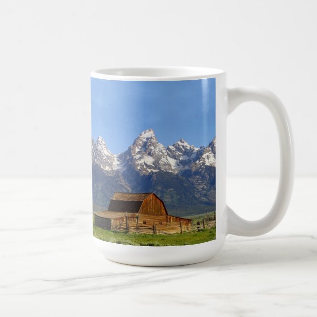 Caneca De Café Montanhas Grand Teton (Direita)