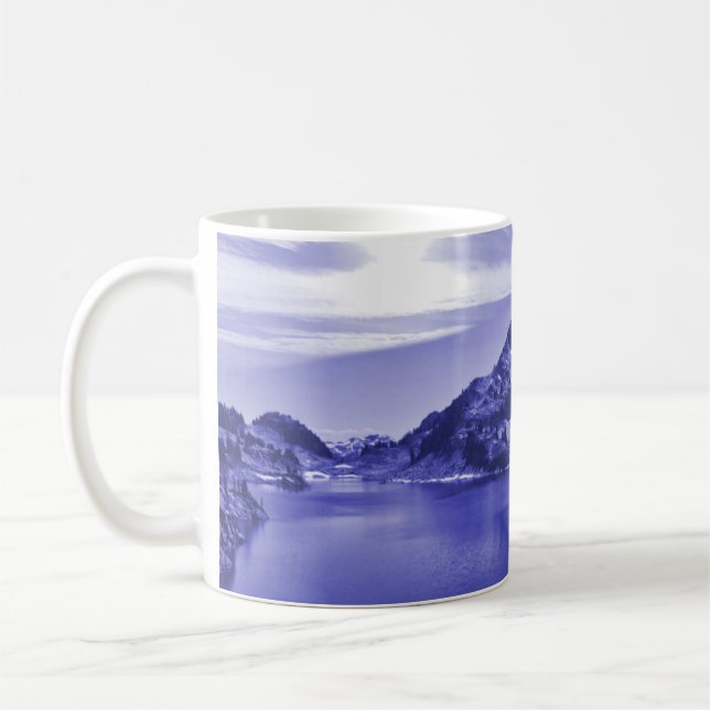 Caneca de Café Montanhas no Oeste do Canadá (Esquerda)