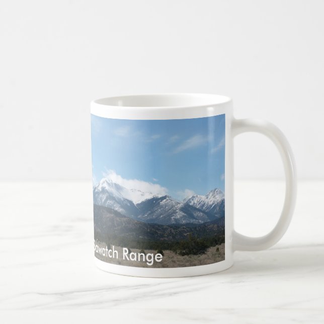 Caneca De Café Montanhas rochosas (Direita)