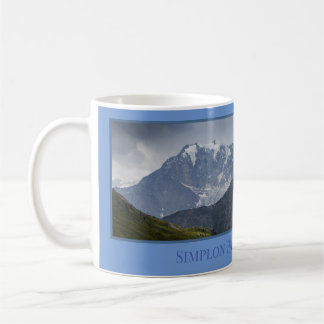 Caneca De Café Montanhas Simplon Pass, Suiça