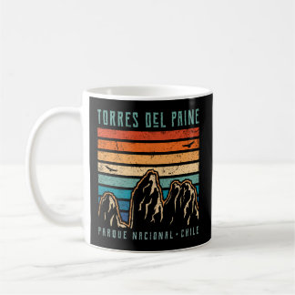 Caneca De Café Montanhas Torres Del Paine Chile