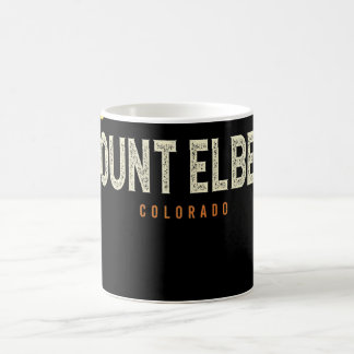 Caneca De Café Montanhas Vintage Monte Elbert Colorado Caminhada 