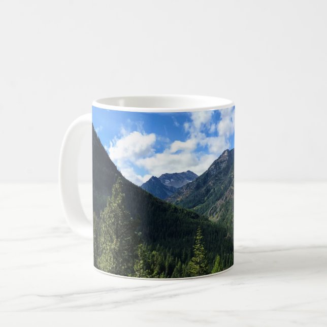 Caneca De Café Montanhas Wallowa, OR (Frente Esquerda)