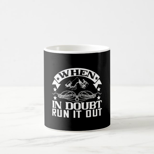Caneca De Café Montanheirismo - Quando Em Dúvida Fecha (Centro)