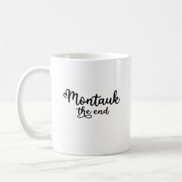 Caneca De Café Montauk O Fim Férias de praia em Hamptons NY 11954