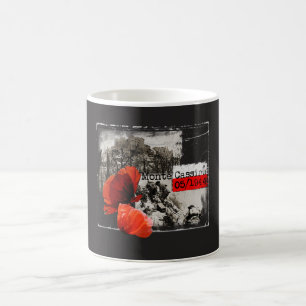 Caneca De Café Monte Cassino Battle WW2 Czerwone lêmure Poland