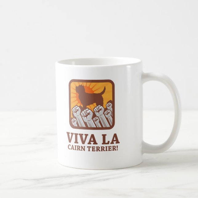Caneca De Café Monte de pedras Terrier (Direita)