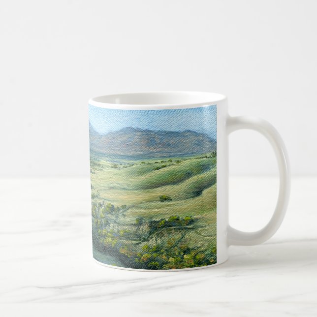 Caneca De Café "Monte Diablo Southern View" Mugs (Direita)